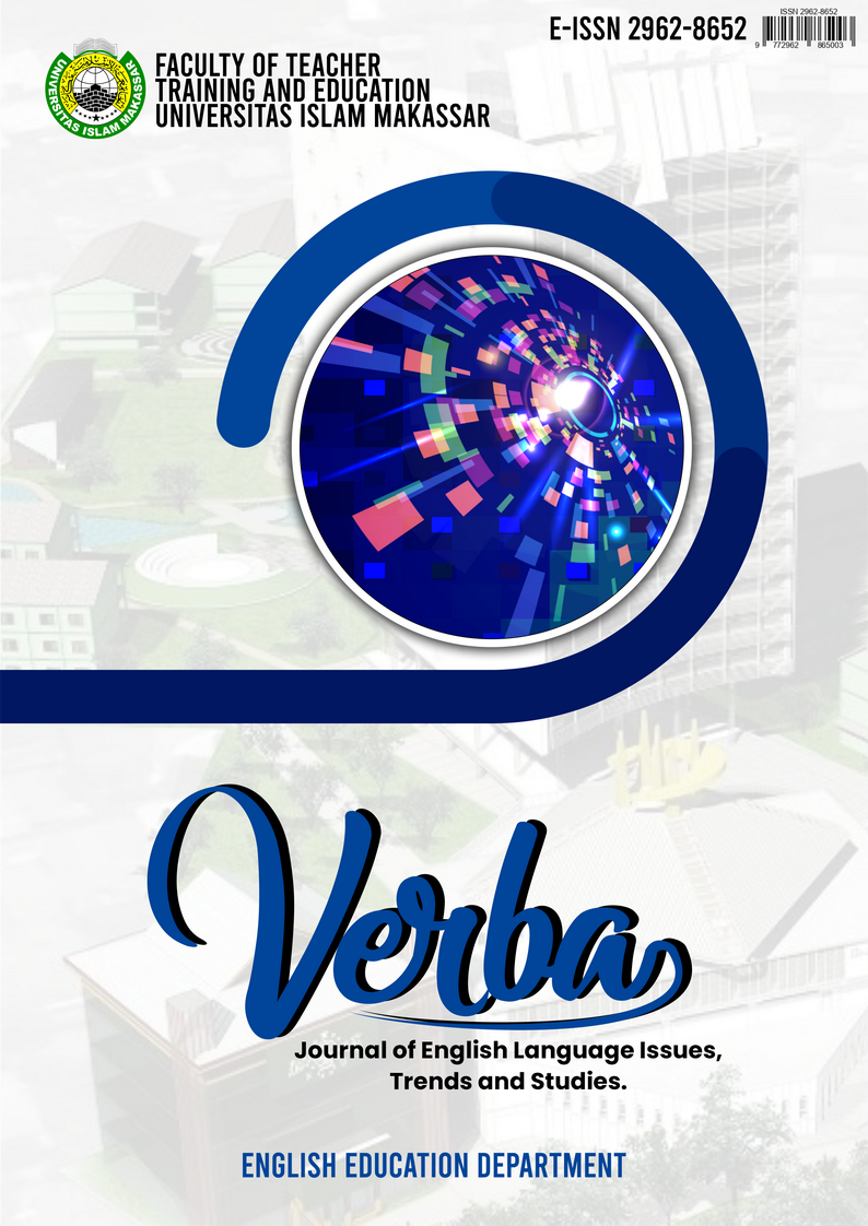 					View Vol. 3 No. 2 (2025): VERBA: Journal of English Language Issues, Trends and Studies
				